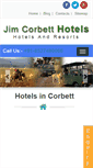 Mobile Screenshot of jimcorbetthotels.net